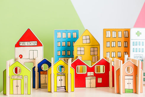 THE FRECKLED FROG - The Happy Architect - Town